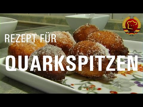 Quarkspitzen / Quarkbällchen, die wie damals schmecken einfach selber backen (altes DDR Rezept)