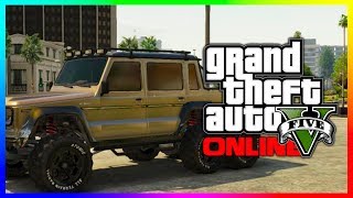 GTA 5 NEW "Dubsta 6x6" Hipster DLC Dubsta Car In GTA 5! Luxury Monster Truck! (GTA V)