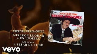 Vicente Fernández - Miraron Llorar a un Hombre (Cover Audio)