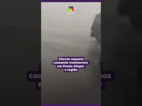 Chuvas voltam a castigar Pouso Alegre e região