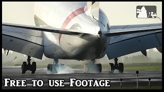 Landings at Kastrup (free to use footage) Part 1