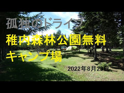 [Camping gratuito en Wakkanai Forest Park] Conducción solitaria Ventanilla del coche