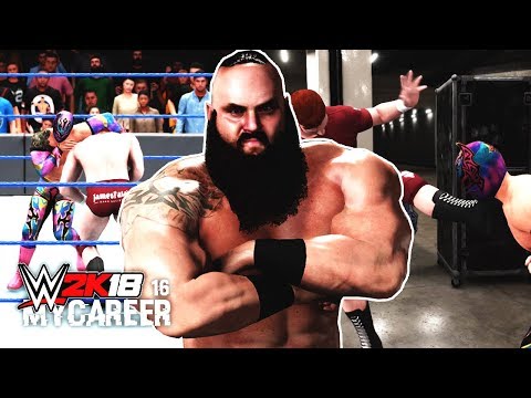 WWE 2K18 My Career Mode Ep 16 - Braun Strowman Needs Help?! With WHO?!
