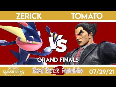 Red Rock Rumble #98 - Zerick (Greninja) VS. Tomato (Kazuya) - Grand Finals - Smash Ultimate