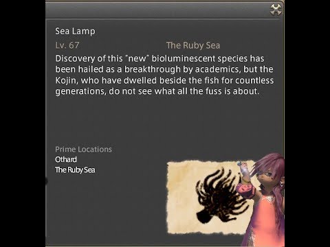FFXIV Stormblood Fishing Leves Peculiar De-Light