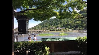 2017.06 Kyoto Arashiyama (The main street, Katsura River, Togetsukyo Bridge), 嵐山大街, 桂河, 度月橋
