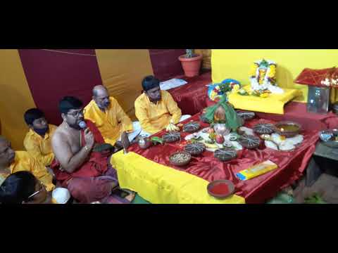 2021 Day1 Navarathri Durga Devi Pooja by Vigrahadhatha Raju Vani||Jai Hanuman Matha Utsav Samithi||