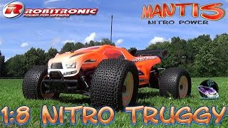 Robitronic Mantis 1:8 Nitro Truggy  -  TeamC .&. Arrma Brushless Buggy