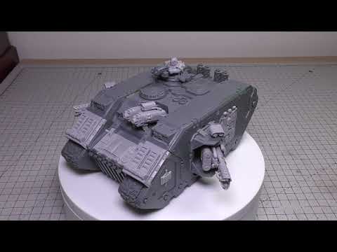 Space Marines Grey Knights Landraider Banisher - Review (WH40K)