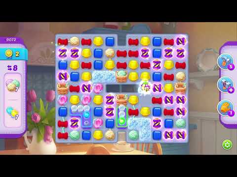 Homescapes level 9072 No Boosters 🏡 Gameplay Walkthrough Playrix