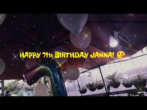 Happy 7th Birthday Janna 🥰