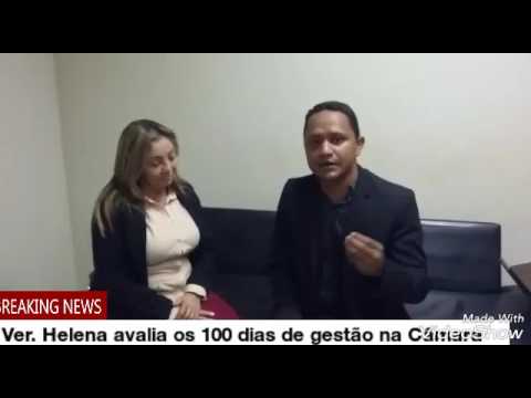 A vereadora professora Helena Lima fez um balanço dos primeiros 100 dias como presidente da nova legislatura da Câmara Municipal de Santana