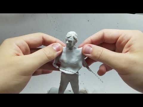 Sculpting Ellie From 'The Last Of Us Part 2' With Clay