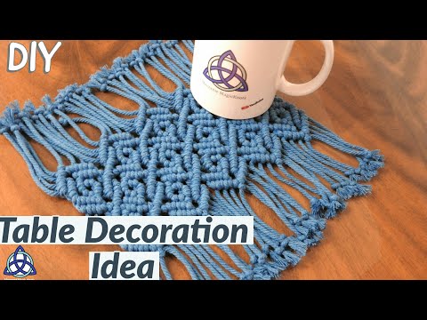 DIY Macrame Wall Hanging Tutorial Home Decor Idea
