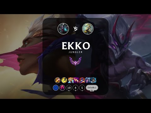 Ekko Jungle vs Master Yi - EUW Master Patch 12.22
