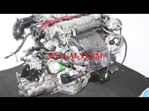 JDM 1988-1991 HONDA PRELUDE B20A6 2.0L DOHC ENGINE 5SPEED TRANSMISSION: video still