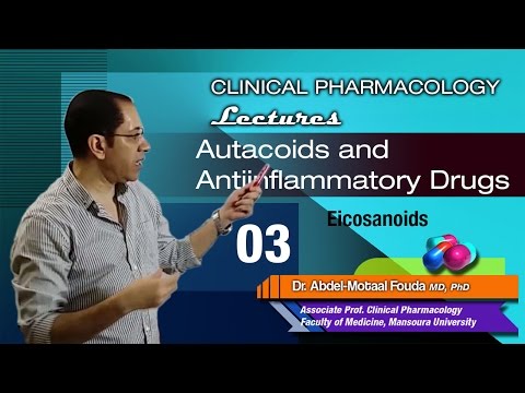 Autacoids (Ar) - 03 - Prostaglandins, TXA2, leukotrienes