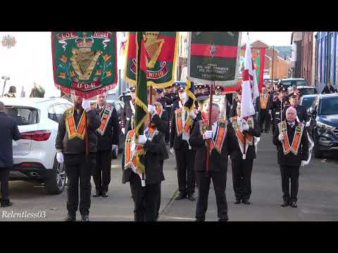 Pride Of The Raven (No.1) @ UDR2 Memorial Parade ~ 25/02/23 (4K)