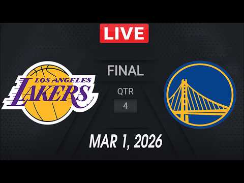 NBA LIVE! Los Angeles Lakers vs Golden State Warriors | March 1, 2026 NBA Regular Season LIVE