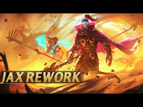 JAX REWORK 2022 ABILITIES REVEALED & NEW ULT - League of Legends