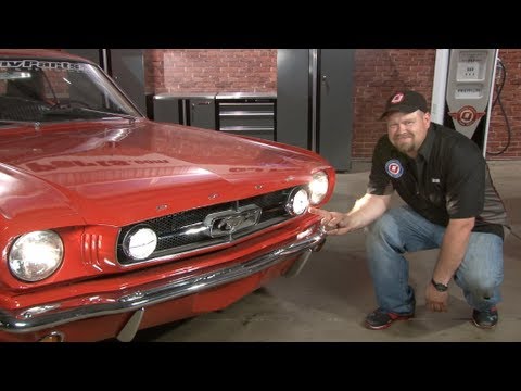 Classic Mustang Fog Light Conversion Kit Install | 1965 Mustang
