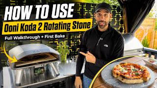 How to Use the Ooni Koda 2 Pizza Oven with Rotating Stone | Full Walkthrough & First Bake! 🍕