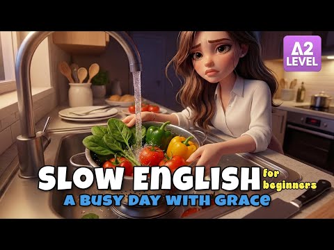 家族で一緒に大掃除 | 初心者向け簡単英語リスニングストーリー (A1-A2レベル) (Family Cleanup Together | Easy English Listening Story for Beginners (A1-A2 Level))