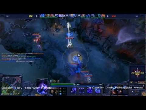 DreamHack Summer 2012 - DotA 2 Finals mTw vs. Na'Vi Game 1 Highlights