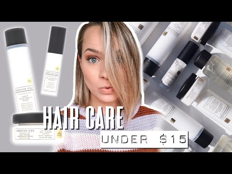 NEW Hair Care Products Under $15 - Kristin Ess Review...
