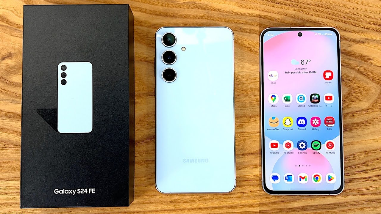 Samsung Galaxy S24 FE Unboxing & First Impressions!