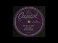 MY LITTLE BOY / NELLIE LUTCHER And Her Rhythm [Capitol 15180]