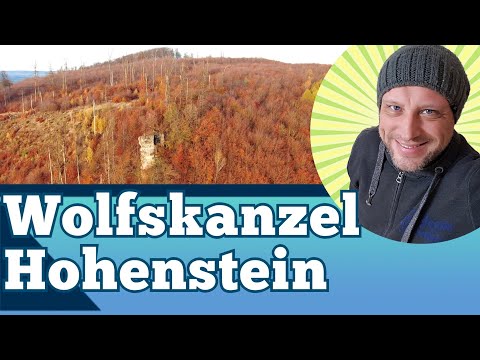 Wolfskanzel Hohenstein bei Brunkensen im Sonnenaufgang - das Glenetal von oben - Duinger Berg