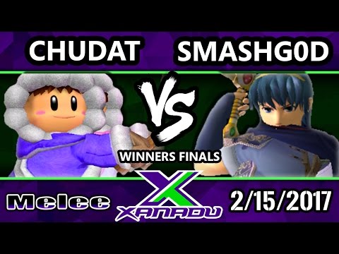 S@X 189 - VGBC | Chudat (Ice Climbers) Vs. SmashG0D (Marth) - SSBM Winners Finals - Smash Melee