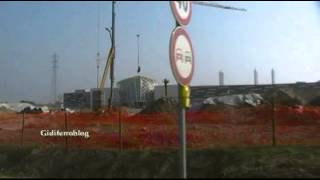 preview picture of video 'Marghera Venezia, nuovi supermercati in costruzione-Venice, new supermarkets under construction'