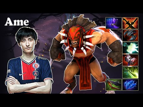 Ame - Bloodseeker Safelane | Dota 2 7.29d Gameplay