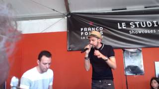 SHOWCASE CHRISTOPHE WILLEM FRANCOFOLIES LA ROCHELLE 12 07 2015  le chagrin