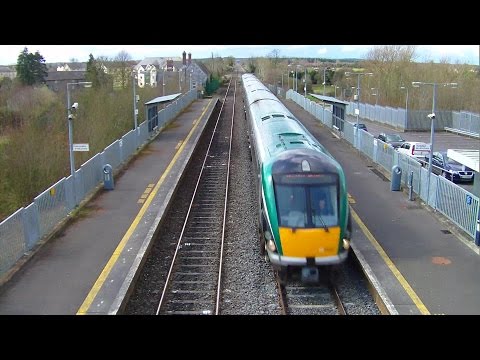 Irish Rail 22000 Class Intercity Train - Monasterevin Station, Kildare