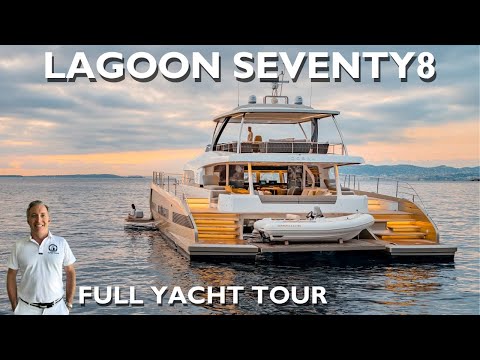 Inside a US$6 Million Luxury Power Catamaran: Lagoon Seventy 8 Boat Walkthrough