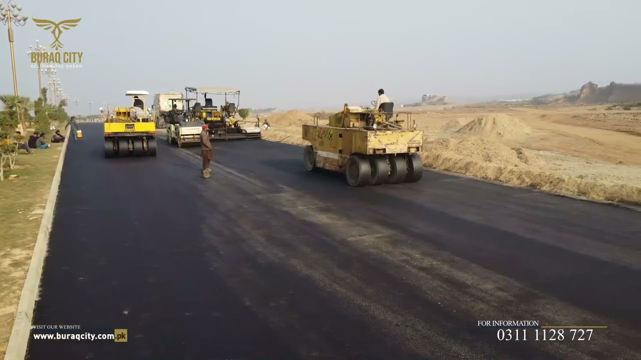 بُراق سٹی کھاریاں -  ترقیاتی کام بھی تیزی سے جاری