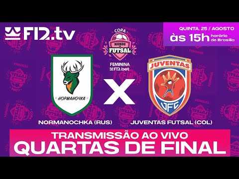 NORMANOCHKA (RUS) X JUVENTAS FUTSAL (COL) - Copa Mundo do Futsal F12.bet Feminino 2022