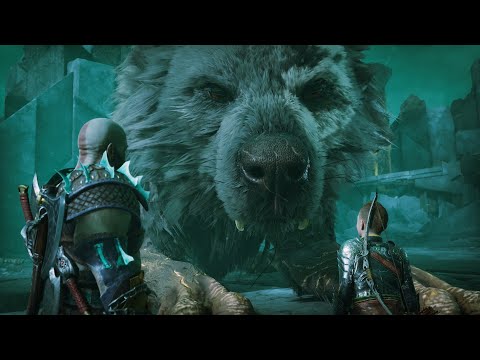 Atreus Transfers Fenrir’s Soul into the Giant Wolf Garm | God of War Ragnarök