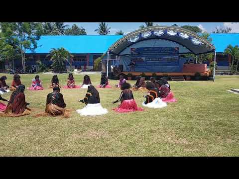 Tarian Papua Modern Kolaborasi siswa SMAN 2 Skanto
