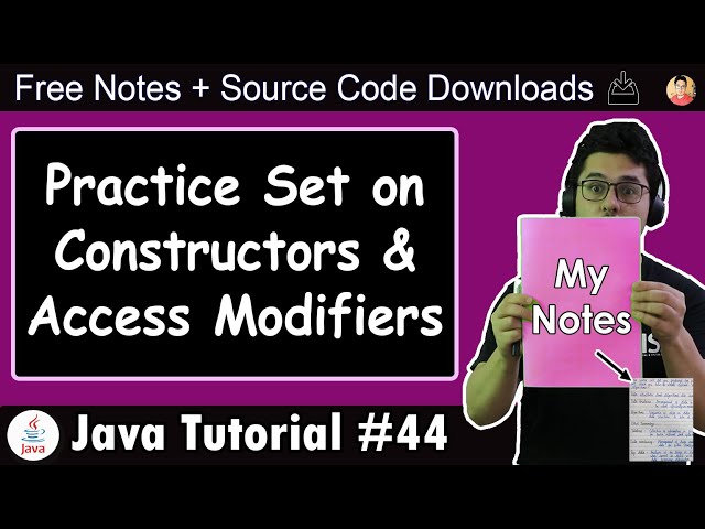 Java Access Modifiers and Constructors: Practical Exercises | Magica