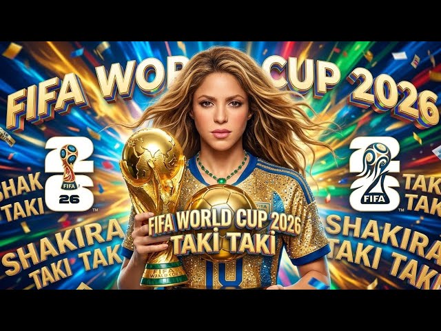 Shakira, Fifa Wold Cup 2026 - Tiki-Tiki (Video Official)