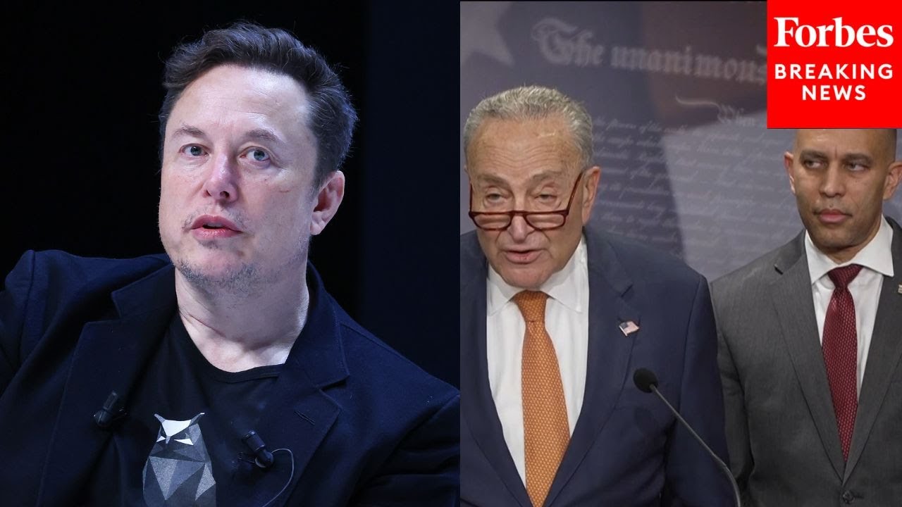 BREAKING: Chuck Schumer, Hakeem Jeffries Introduce 'Stop The Steal Act' To Counter Elon Musk, DOGE