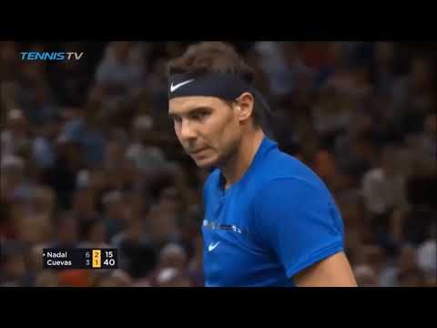 Nadal vs Cuevas || Paris 2017, 3rd Rnd H/Ls in 720p