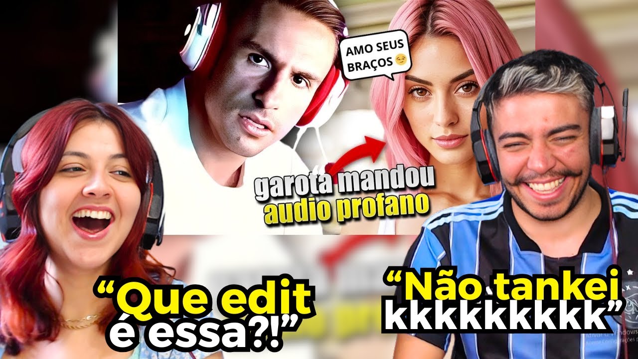 GAROTA MANDOU AUDIO PROFANO E ABOBALHOU O SUPER XANDÃO | REACT