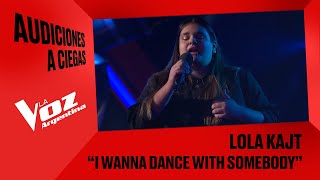 Lola Kajt -"I wanna dance with somebody" - Audiciones a ciegas - La Voz Argentina 2025