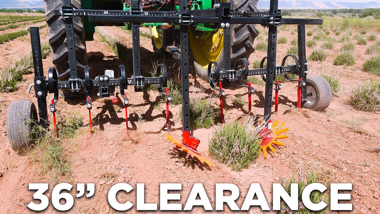 Significant Labor Savings | High Clearance Weeding Tools For Lavender Farms