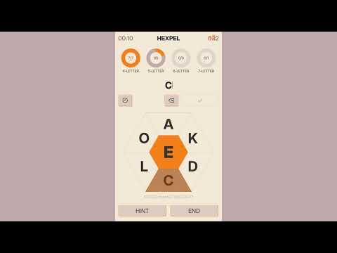 Hexpel - Find Words Game video thumbnail